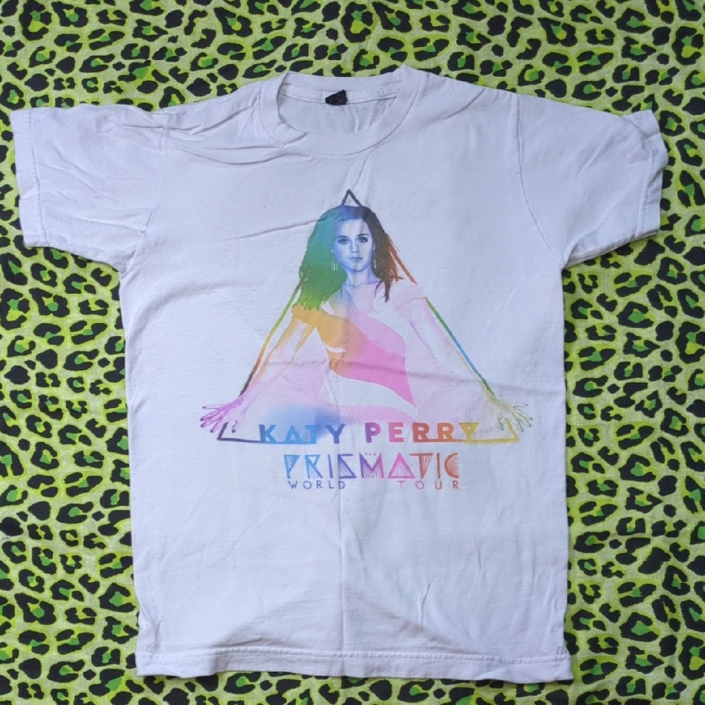 3/30 Katy Perry Prismatic White Tour Tee